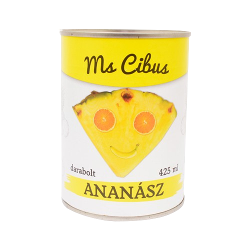 Darabolt Ananász 340g Ms. Cibus