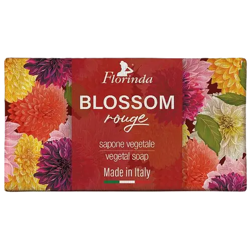 Florinda blossom növényi szappan - piros virág 100g