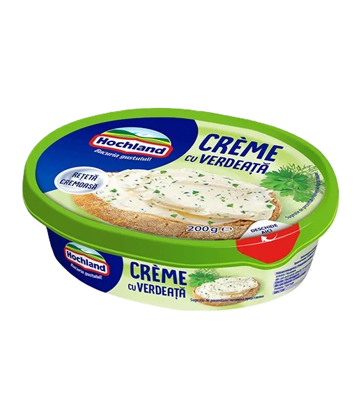 Hochland Créme zöldfűszeres krémsajt 200g