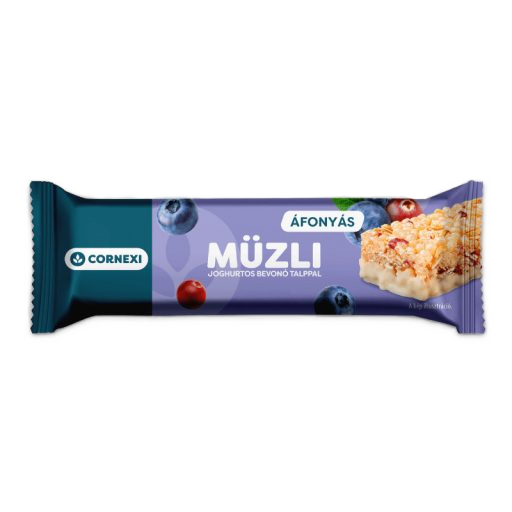 Cornexi müzli szelet áfonyás, joghurtos bevonótalppal 25 g