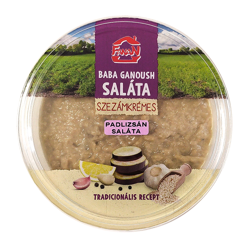 Fanan baba ganoush szezámkr.padlizsán 200g