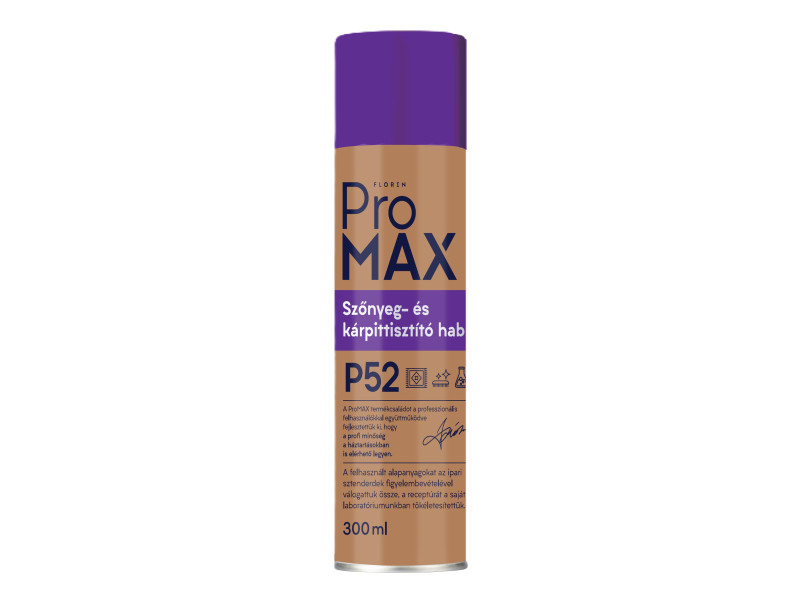 Promax szőnyeg és kárpittisztító hab 300ml