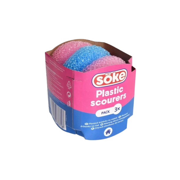 Sőke Eco műanyag dörzsi, súroló 3db