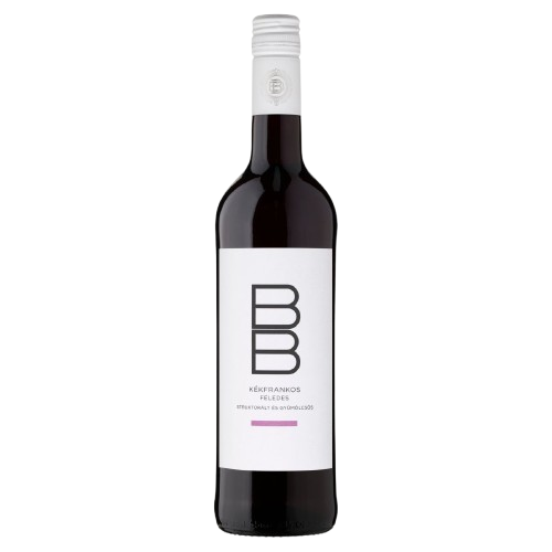 BB Kékfrankos félédes vörös 0,75l-DRS