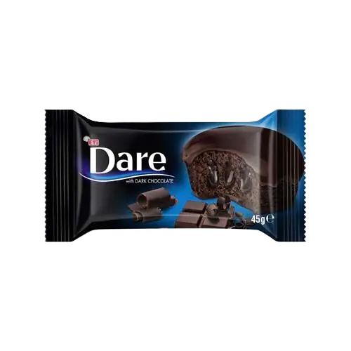 Dare muffin 45g Étcsokoládés- Kakaókrémes