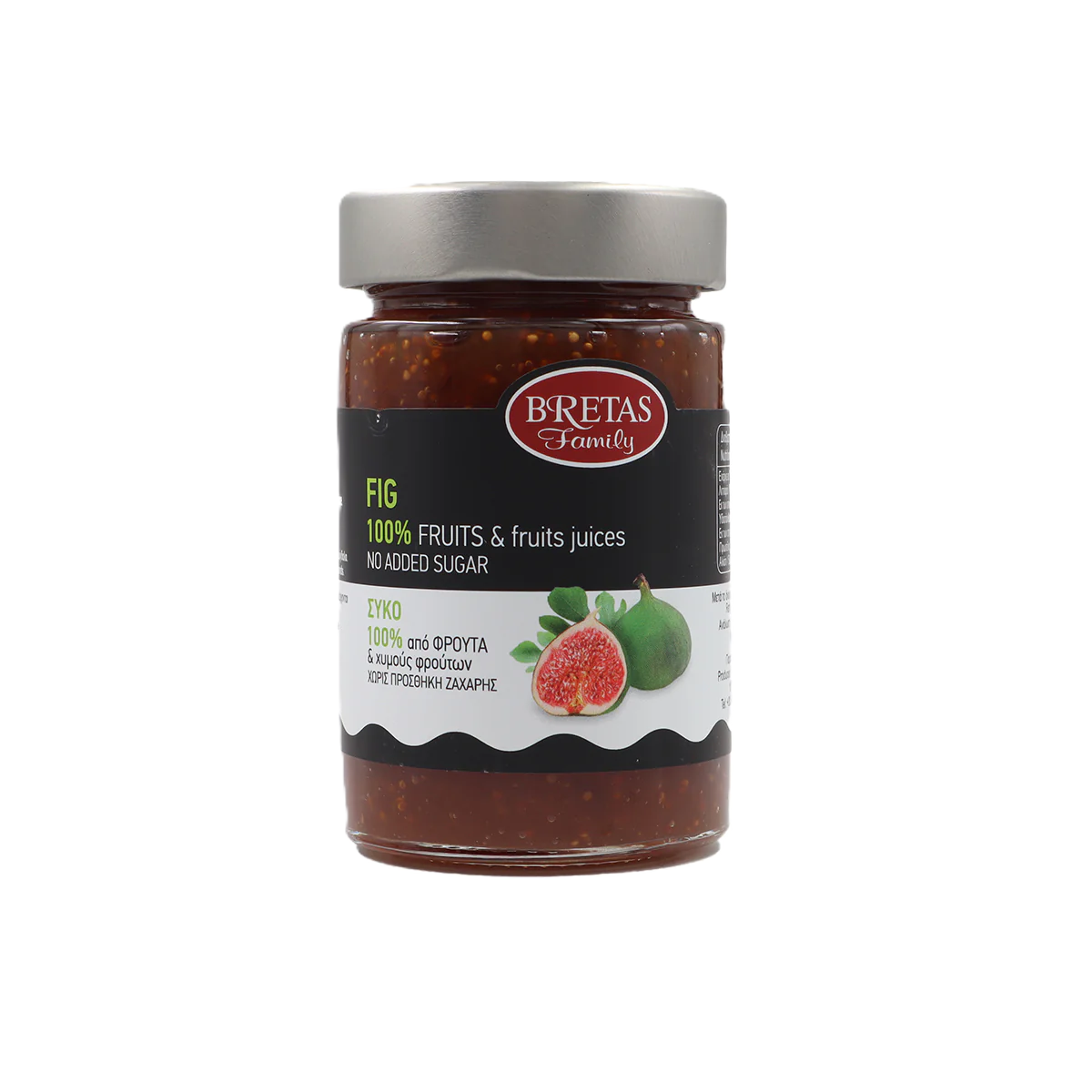 Bretas 100% füge dzsem 240g
