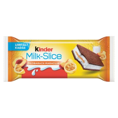 Kinder tejszelet őszibarack-maracuja 28g
