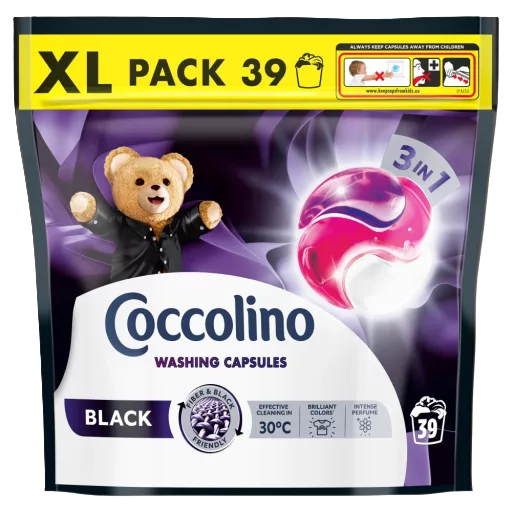 Coccolino mosókapszula 39/40db Black