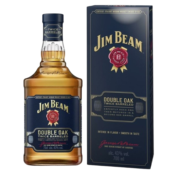 Jim Beam Double oak whiskey 0.7L 45%