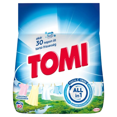 Tomi mosópor 1kg Amazónia 20 mosás