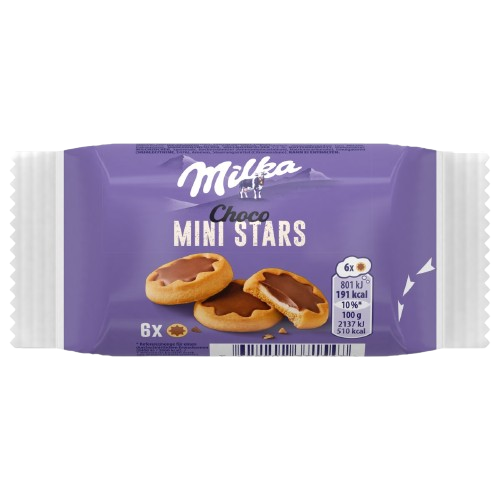 MILKA Choco Mini Stars keksz 37,5g 
