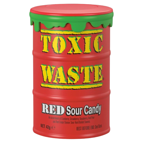 Toxic Waste Piros Dob 42g