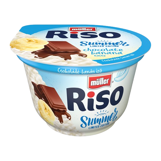 Müller tejberizs summer banános-csoki 175g