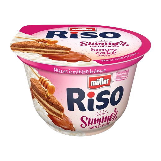 Müller tejberizs summer mézes torta 175g