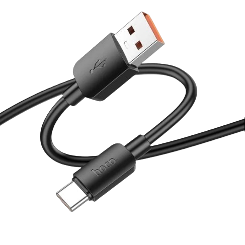 HOCO X96 HYPER USB TYPE-C KÁBEL 100W 25CM FEKETE