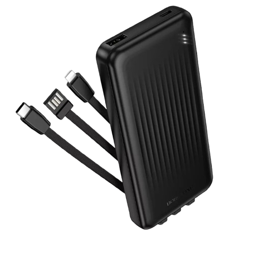 BOROFONE BJ79 CLEVER POWER BANK 10000MAH FEKETE