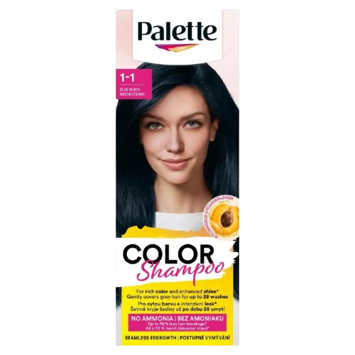 Palette C. Shampoo 1-1 (339) kékesfekete