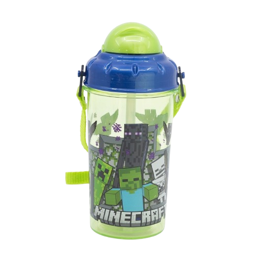 Minecraft szívószálasz kulacs