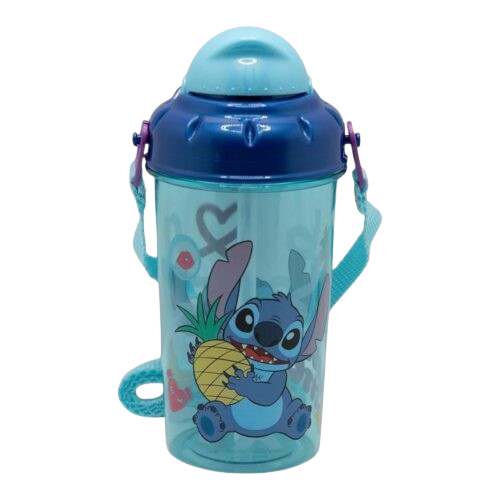 Stitch műanyag kulacs 