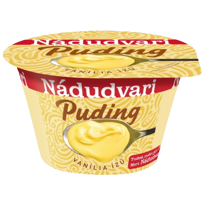 Nádudvari vanília ízű puding 150g