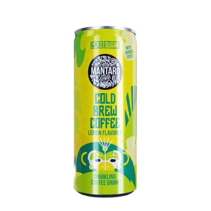 Mantaro Cold Brew Coffeecitrom ízű 250ml DRS