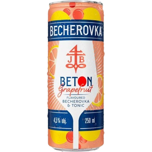 Becherovka BETON Grapefruit 0,25l 4,5%DRS