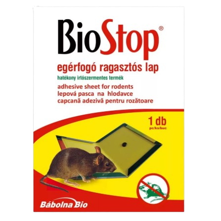 Biostop Egérfogó ragasztós lap