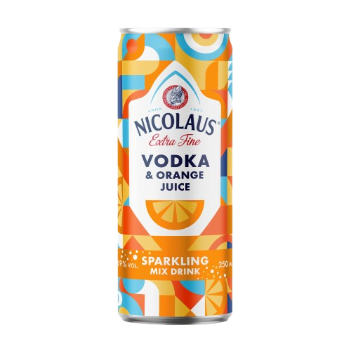Nicolaus Vodka & orange juice 250ml 4, 9%