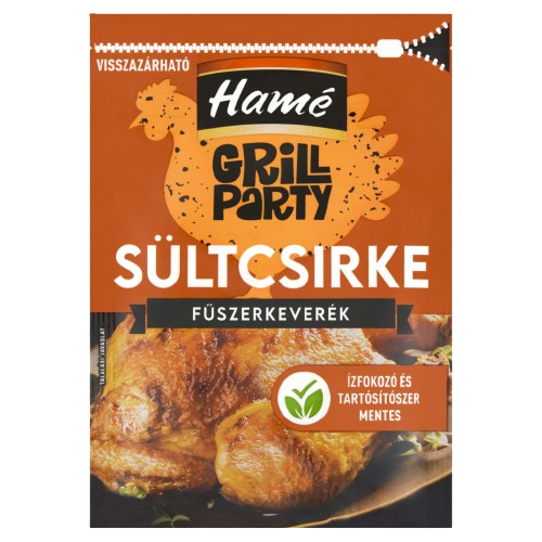 Hamé Grill Party Sültcsirke f.keverék 25g