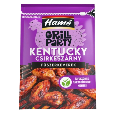 Hamé Grill Kentucky cs.szárnyak f.kev.28g