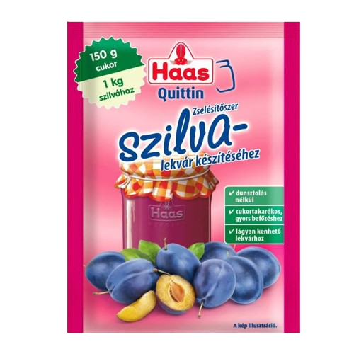 Haas Quittin Szilvalekvár zselésítőszer 20g
