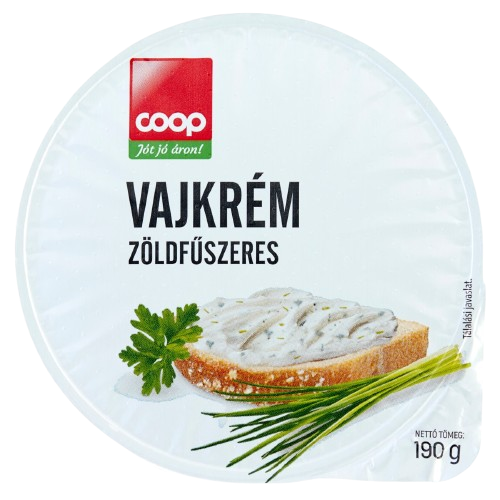 Cоор zöldfűszeres vajkrém 190 g 