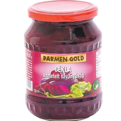 Parmen Gold 720ml Cékla szeletelt