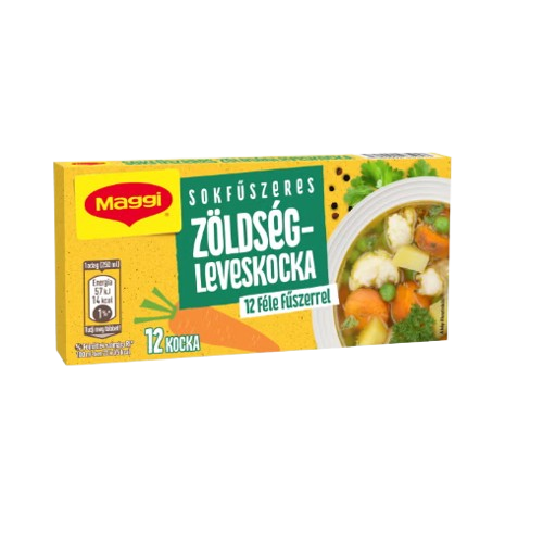 Maggi sokfűszeres zöldségleveskocka 120g