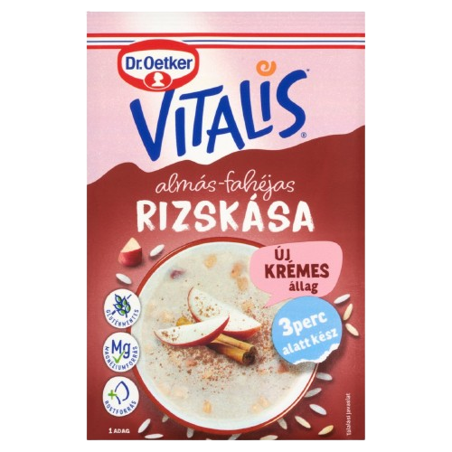 Dr. Oetker almás fahéjas rizskása 54g