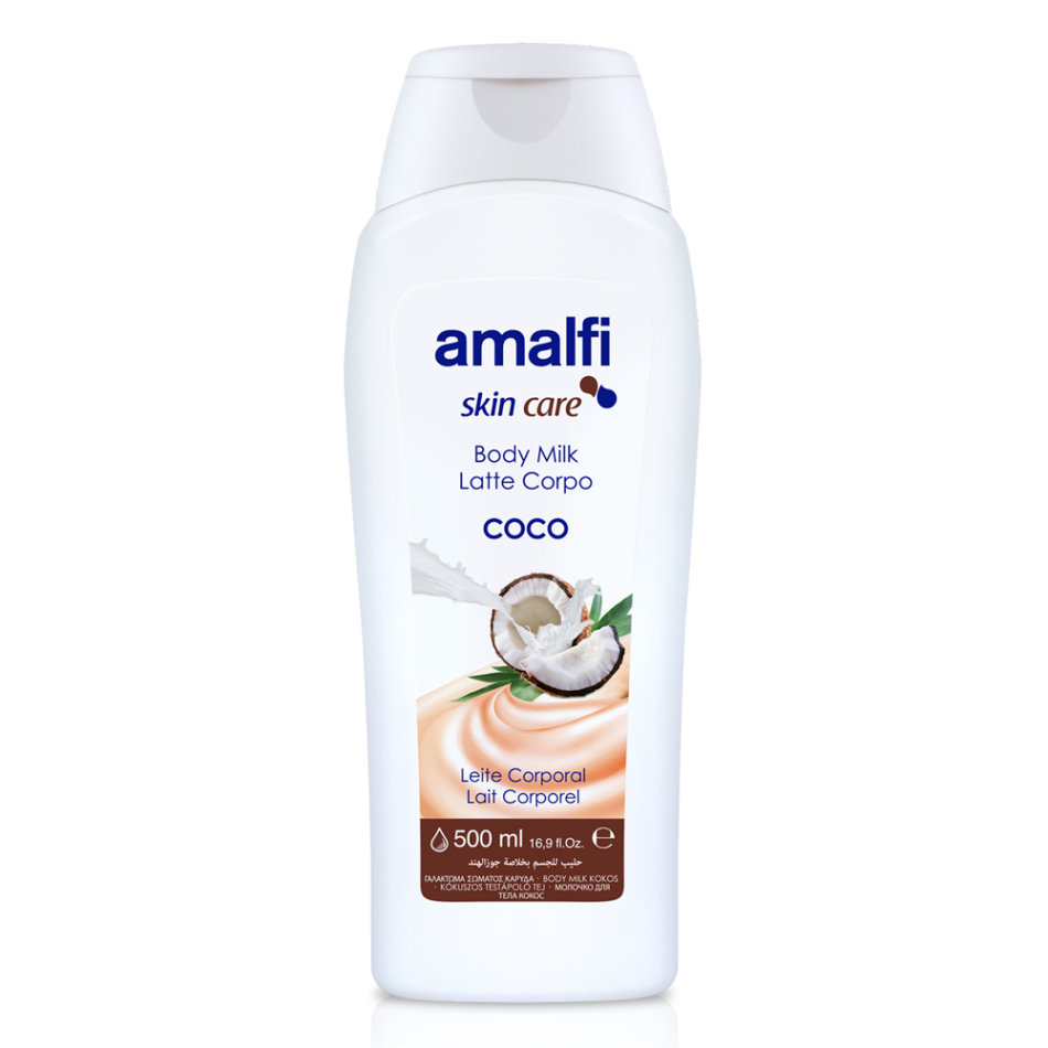 Amalfi testápoló 500ml kókusz