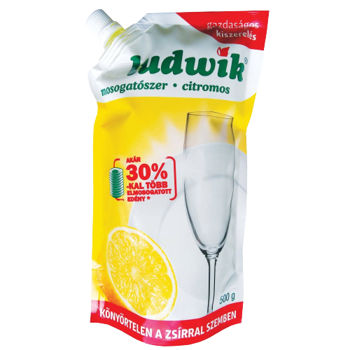 Ludwik mosogatószer utántöltő 500g citro