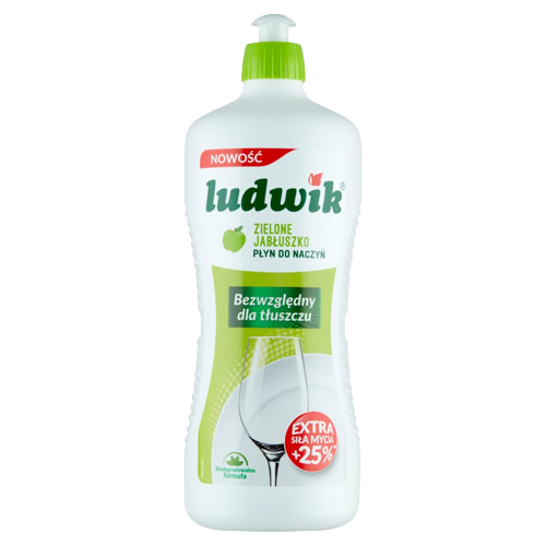 Ludwik mosogatószer 900g zöldalma