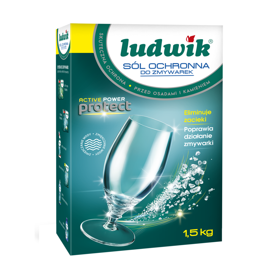 Ludwik mosogatógép regeneráló só 1,5kg