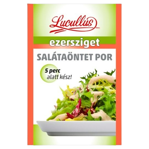 Lucullus ezersziget salátaöntet por 12g