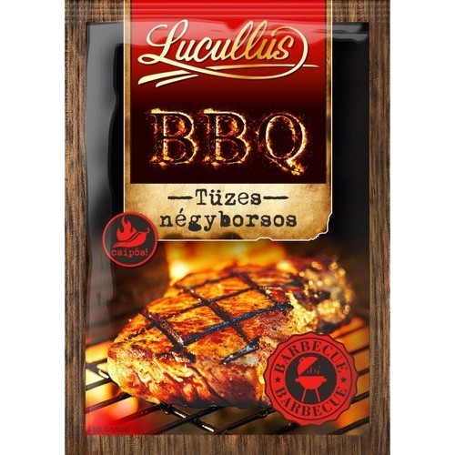 Lucullus bbq tüzes négyborsos fűszerkeverék 25g