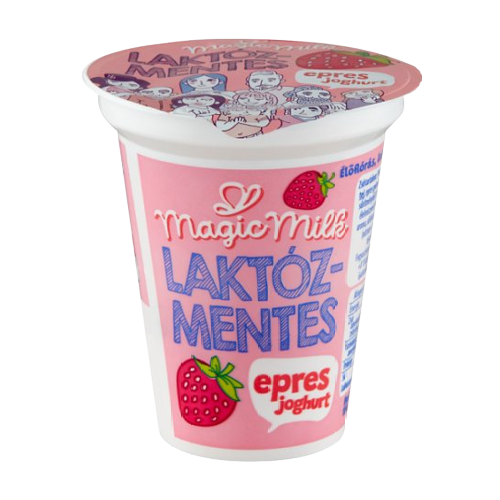 Magic Milk laktózmentes joghurt epres 150g