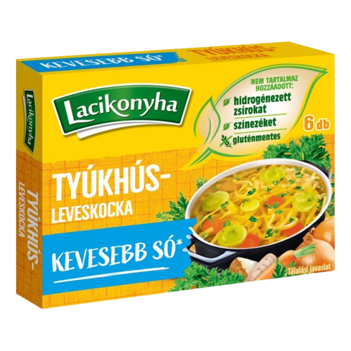 Lacikonyha Tyúkhús leveskocka 60g