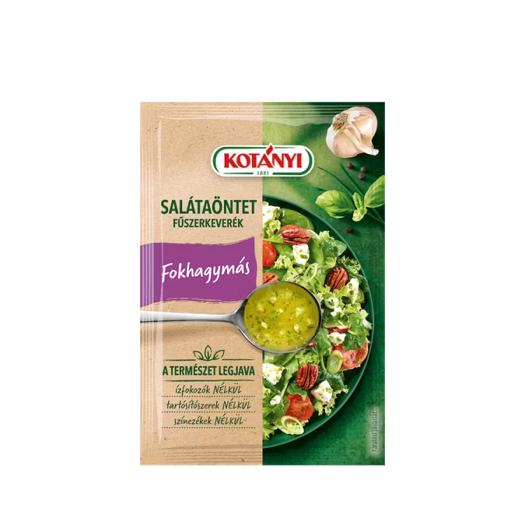 Kotányi salátaöntet fokhagymás 13g