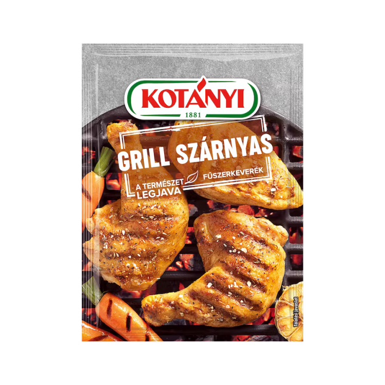 KOTÁNYI Grill szárnyas fűszersó 30G