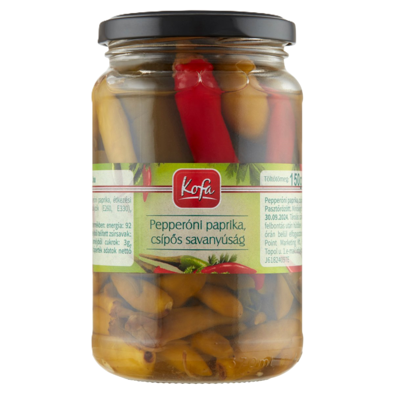 Kofa peperoni csípős 350g