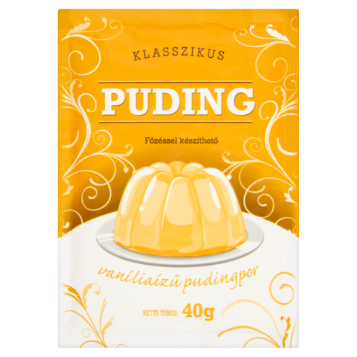 Klasszikus puding vanília 40g
