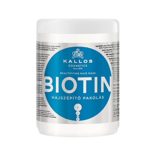 Kallos KJMN biotin hajpakolás 1l