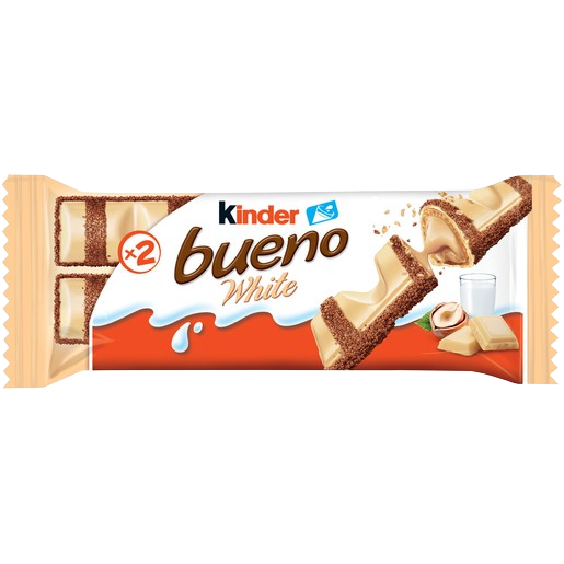 Kinder Bueno fehér csokoládé 39g
