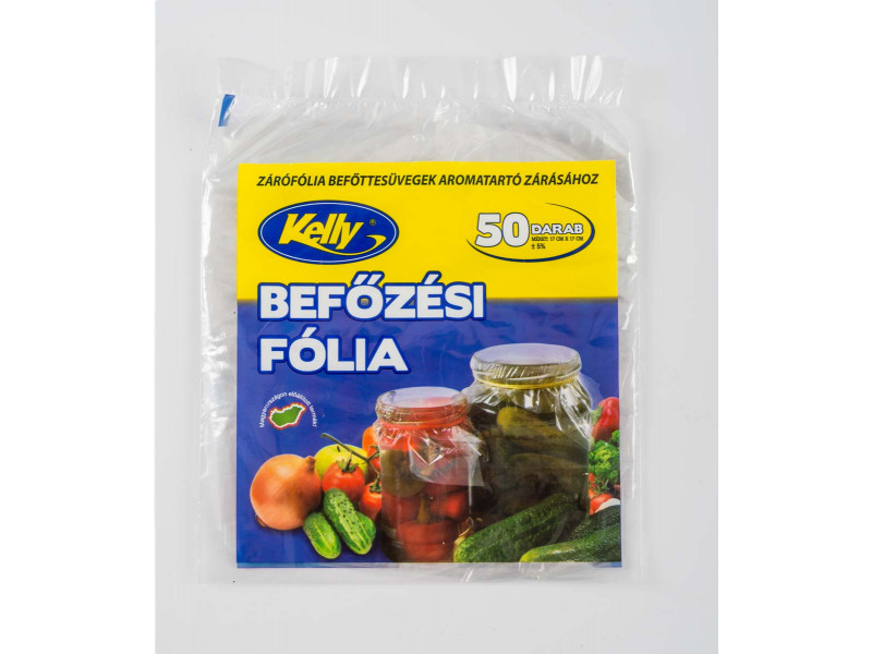 Kelly befőzési fólia 50db